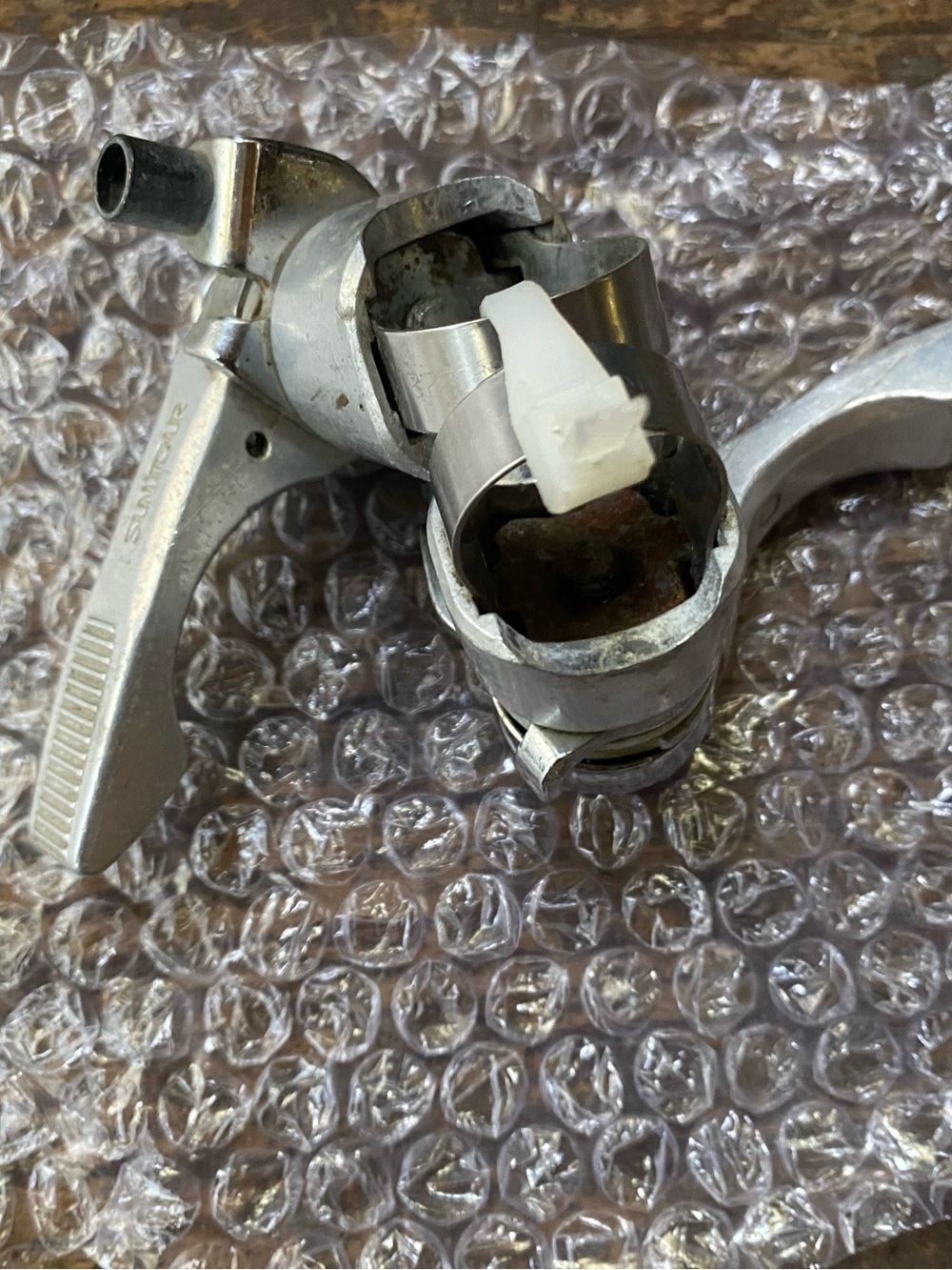 Vintage Suntour 3 x 6 Speed MTB Power Thumb Friction Shifters